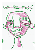 LIMITED PRINT ''VEM ÄR DU?''