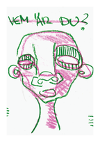 LIMITED PRINT ''VEM ÄR DU?''