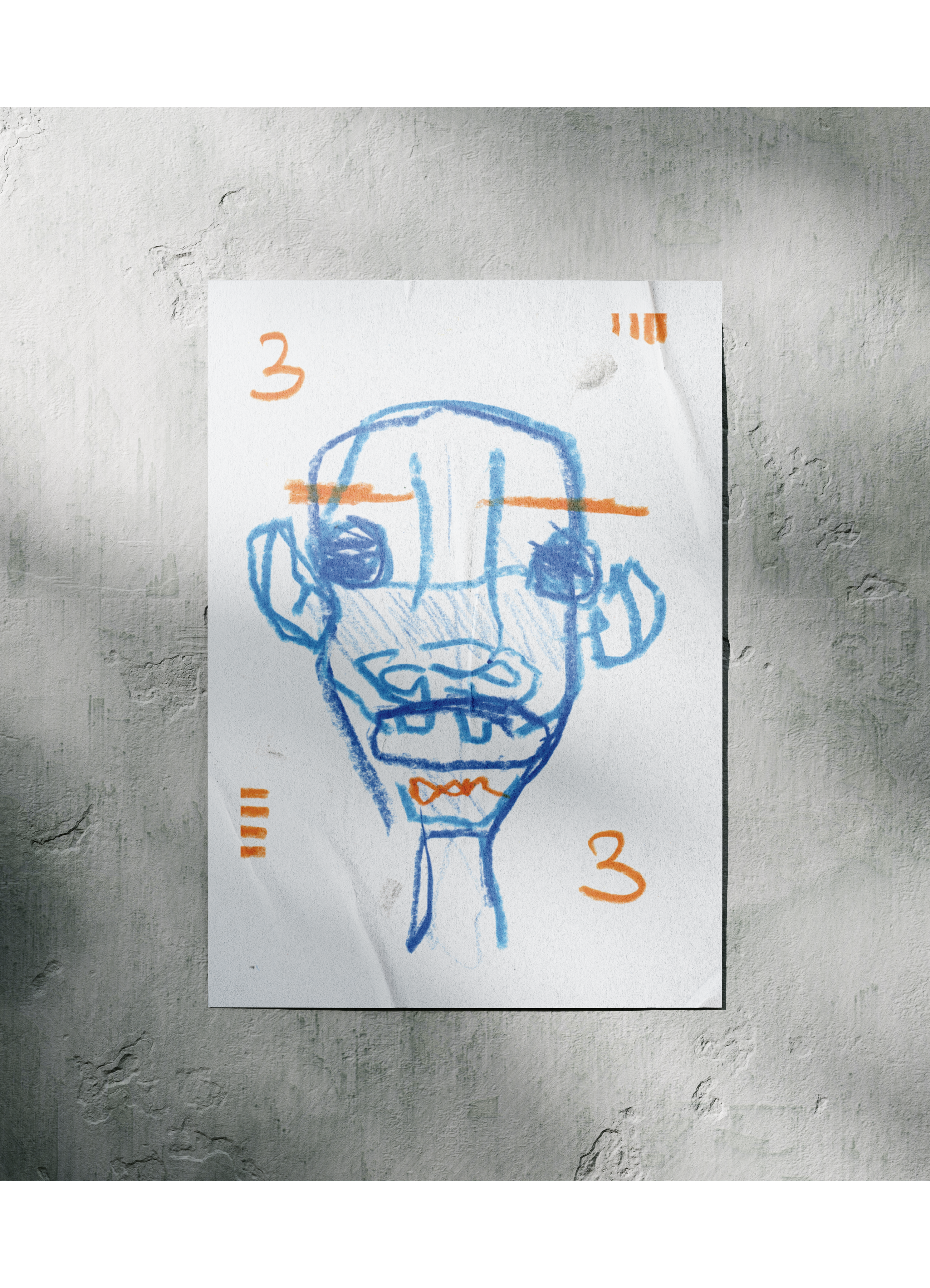 LIMITED PRINT ''BABY BLUE''