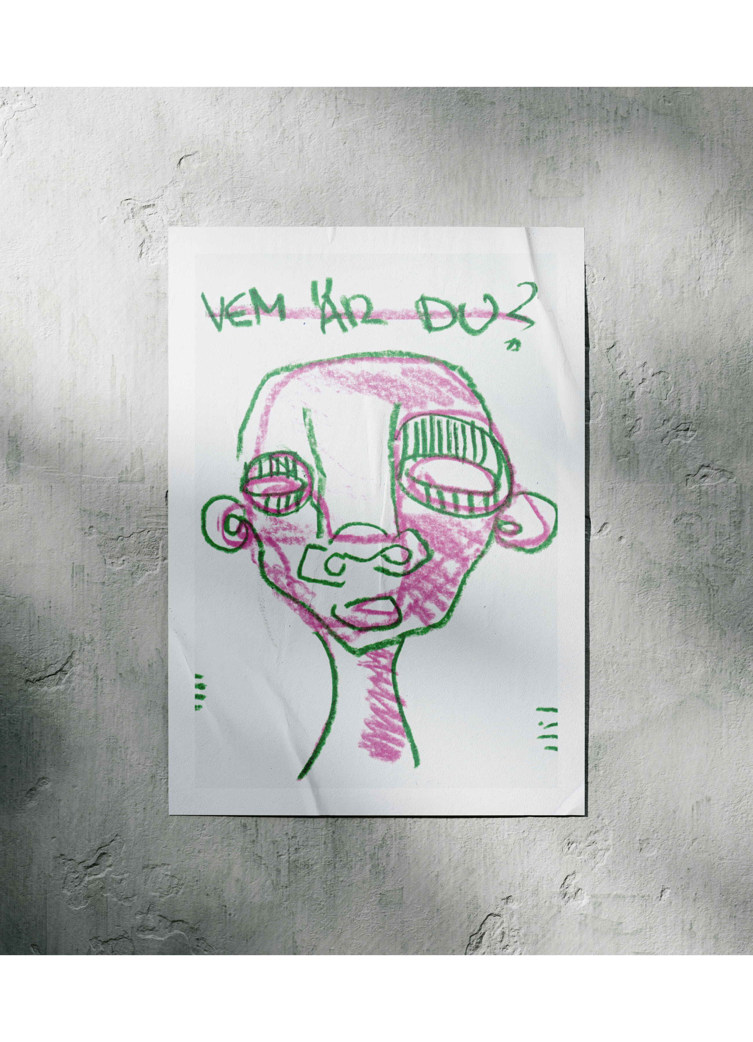 LIMITED PRINT ''VEM ÄR DU?''